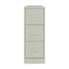 Alera 15 in. x 22 in. x 40.19 in. Letter-Size 3-Drawer Economy Vertical File - Light Gray
