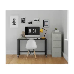 Alera 15 in. x 22 in. x 40.19 in. Letter-Size 3-Drawer Economy Vertical File - Light Gray