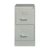 Alera 15 in. x 22 in. x 28.37 in. Letter-Size Two-Drawer Economy Vertical File - Light Gray