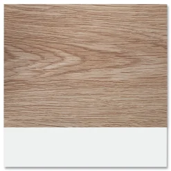 Alera 59.05 in. x 59.05 in. x 29.53 in. L-Shaped Writing Desk - Beigewood/White