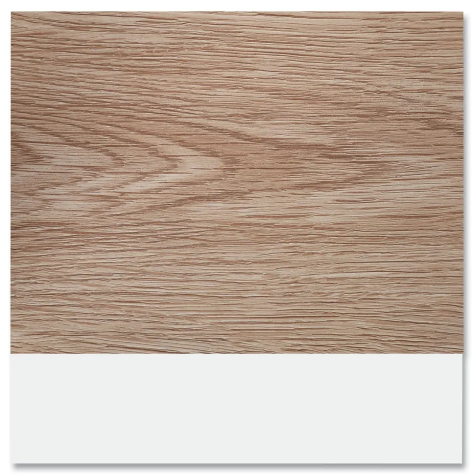 Alera 59.05 in. x 59.05 in. x 29.53 in. L-Shaped Writing Desk - Beigewood/White