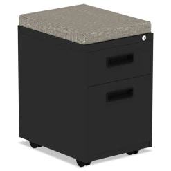 Alera 14.88 in. x 19.13 in. x 2.13 in. Pedestal File Seat Cushion - Tan Quartz