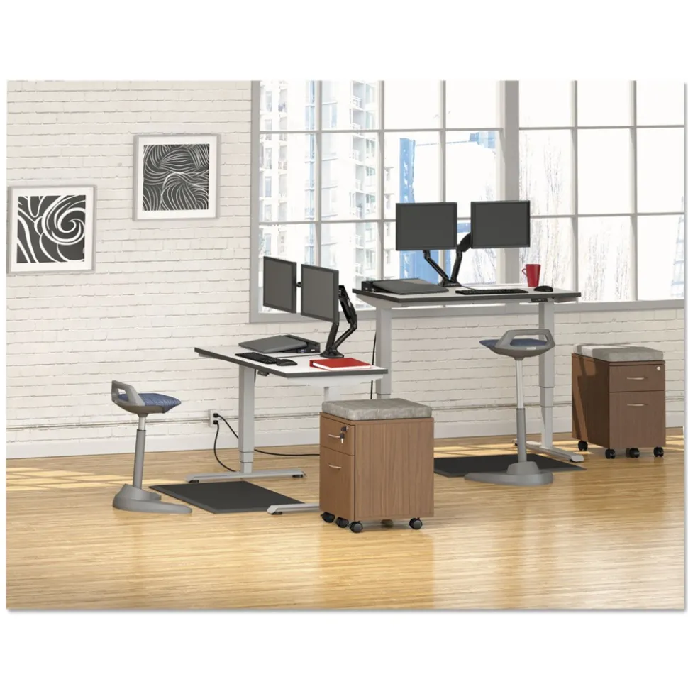 Alera 14.88 in. x 19.13 in. x 2.13 in. Pedestal File Seat Cushion - Tan Quartz