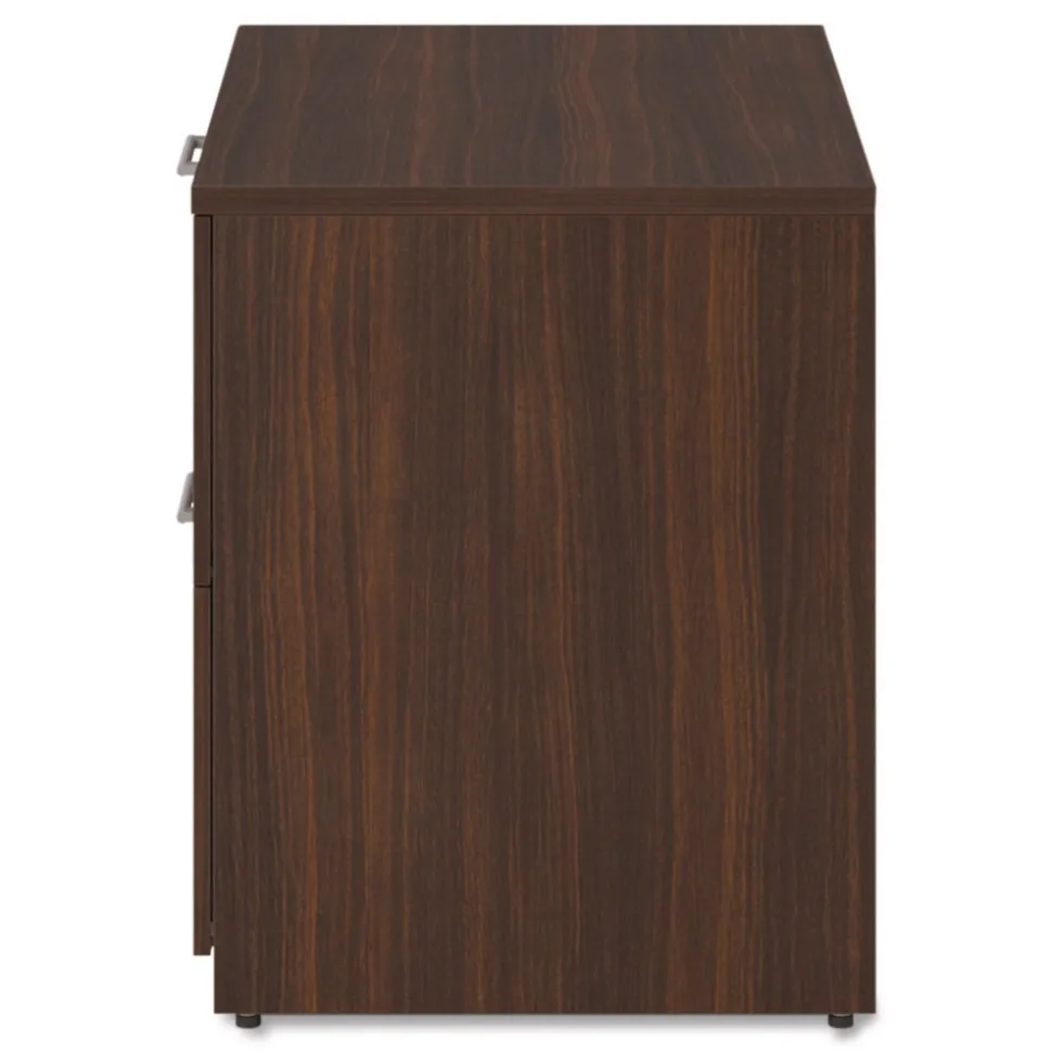 Alera 36 in. x 24 in. x 29 in. Seville Series 2-Drawer Lateral Legal File Cabinet - Mahogany