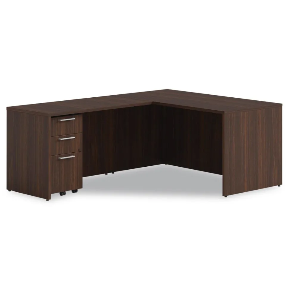 Alera 60 in. x 30 in. x 29 in. Seville Series Desk Shell - Mahogany