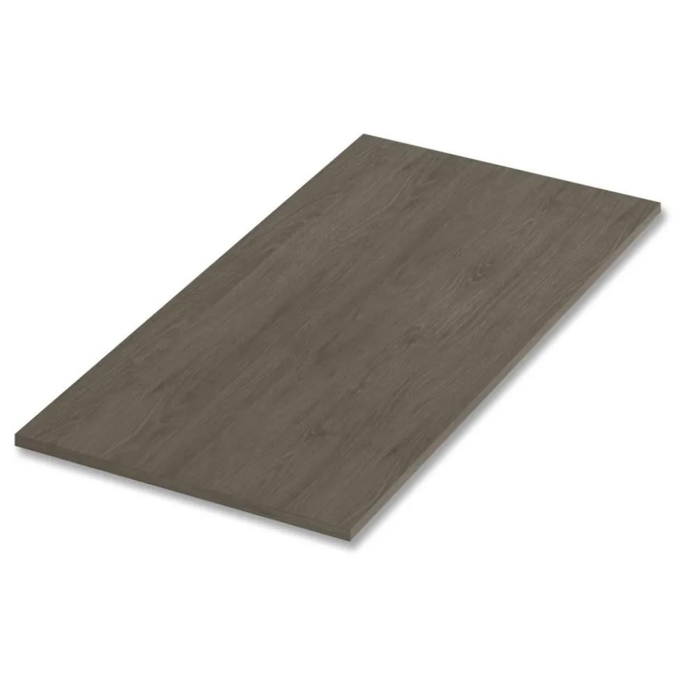 Alera 96 in. x 48 in. x 1.5 in. Seville Rectangular Conference Table Top - Walnut