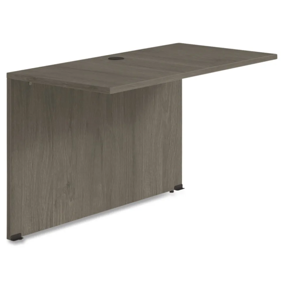 Alera 48 in. x 24 in. x 29 in. Seville Series Bridge Return - Walnut