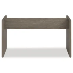 Alera 50 in. x 22 in. x 28 in. Seville 96 in. Wide Conference Table Base - Walnut