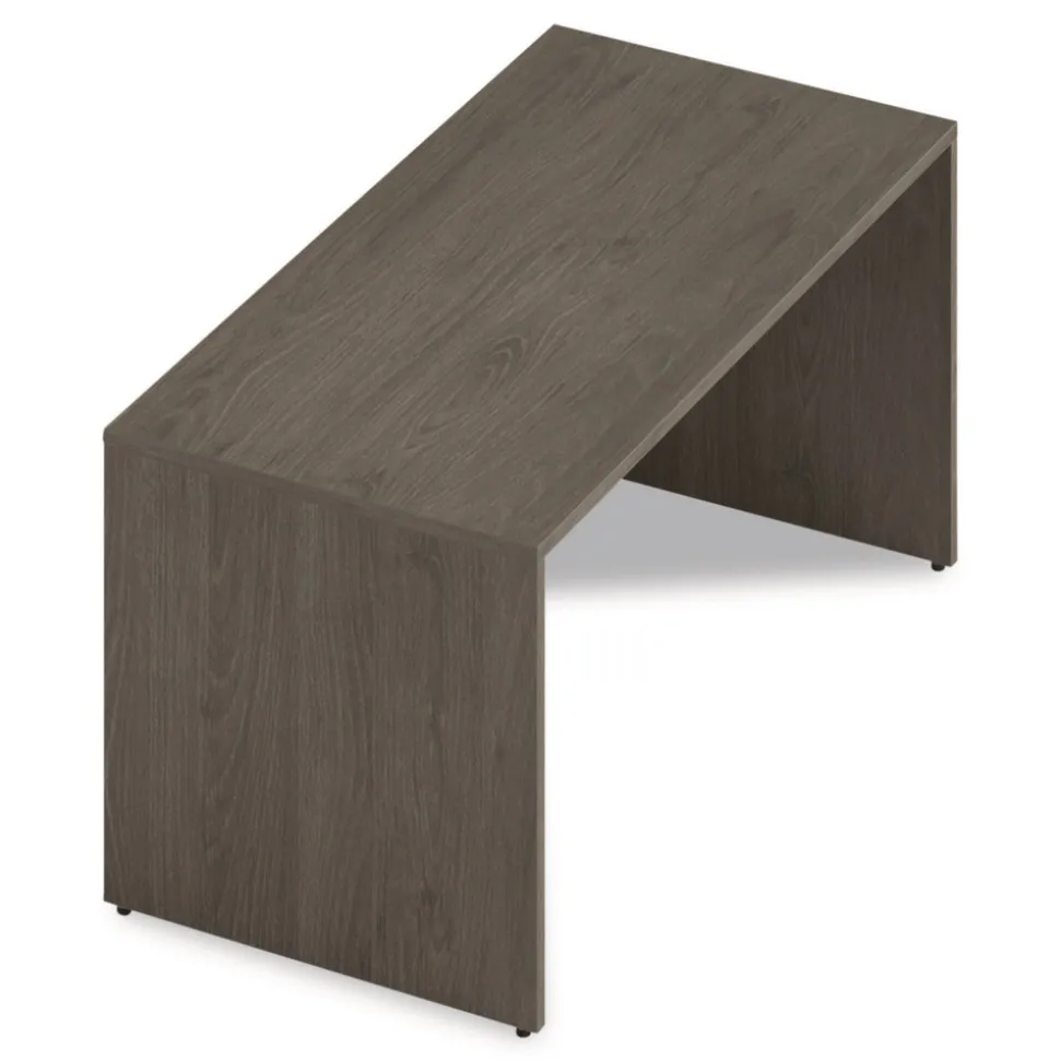 Alera 60 in. x 30 in. x 29 in. Seville Series Desk Shell - Walnut