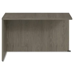 Alera 48 in. x 24 in. x 29 in. Seville Series Reversible Return Shell - Walnut