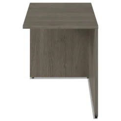 Alera 48 in. x 24 in. x 29 in. Seville Series Reversible Return Shell - Walnut