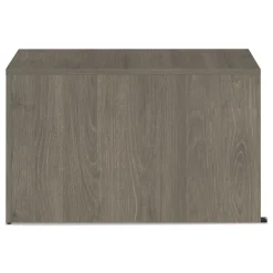 Alera 48 in. x 24 in. x 29 in. Seville Series Reversible Return Shell - Walnut