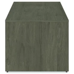 Alera 72 in. x 36 in. x 29 in. Seville Series Desk Shell - Walnut