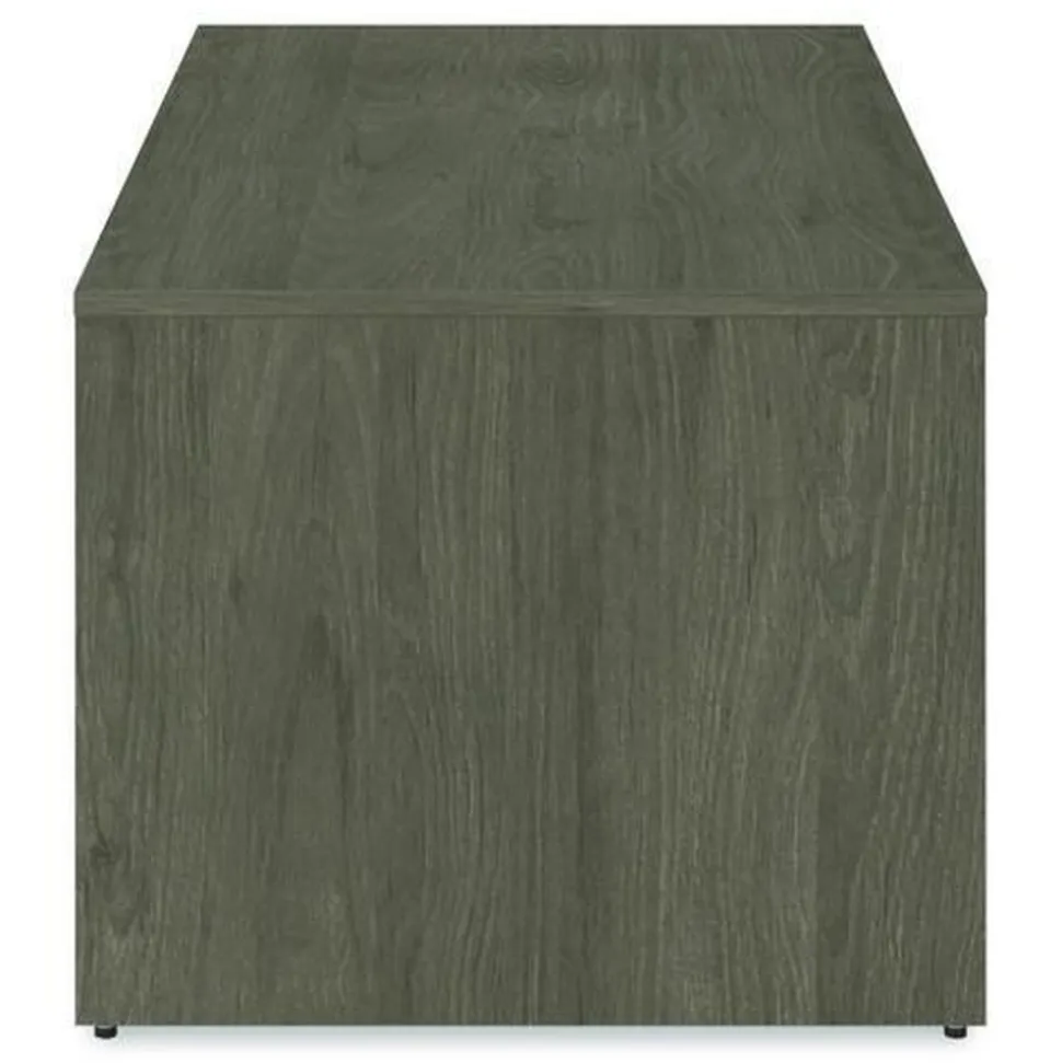 Alera 72 in. x 36 in. x 29 in. Seville Series Desk Shell - Walnut