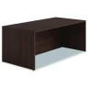 Alera 72 in. x 36 in. x 29 in. Seville Series Desk Shell - Mahogany