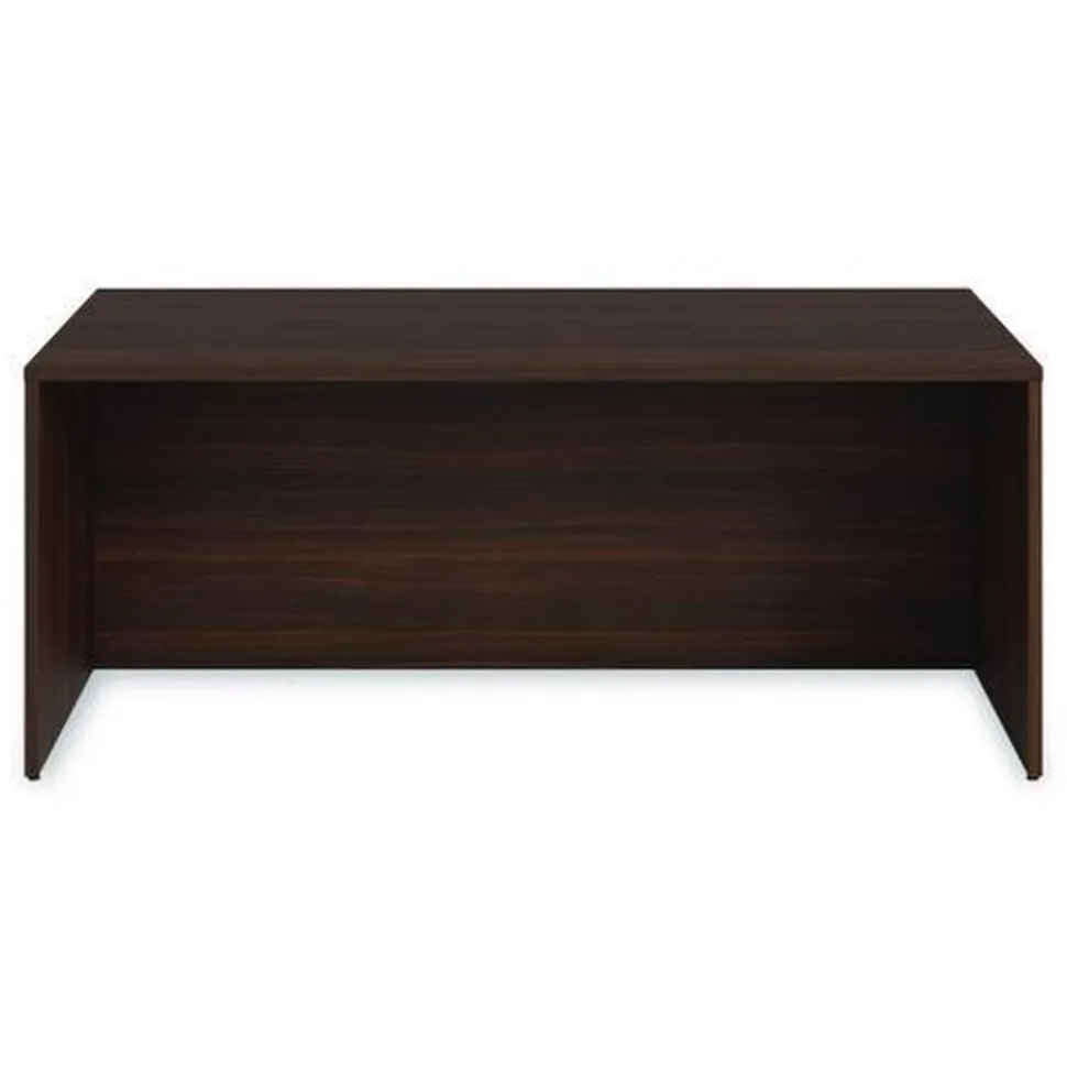 Alera 72 in. x 36 in. x 29 in. Seville Series Desk Shell - Mahogany
