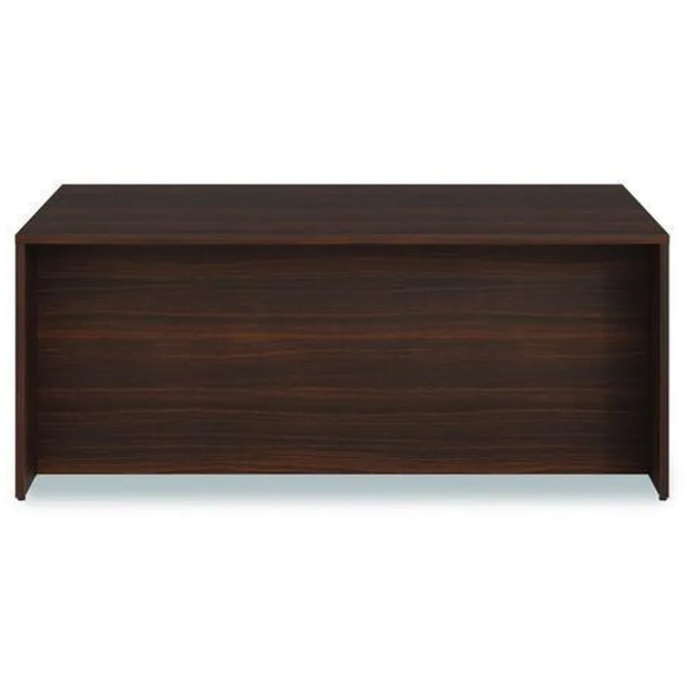 Alera 72 in. x 36 in. x 29 in. Seville Series Desk Shell - Mahogany