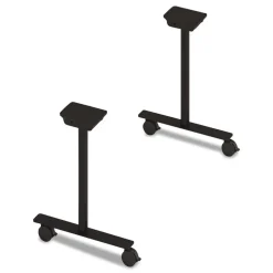 Alera 23 in. x 3 in. x 28 in. Seville Training Table Base - Black