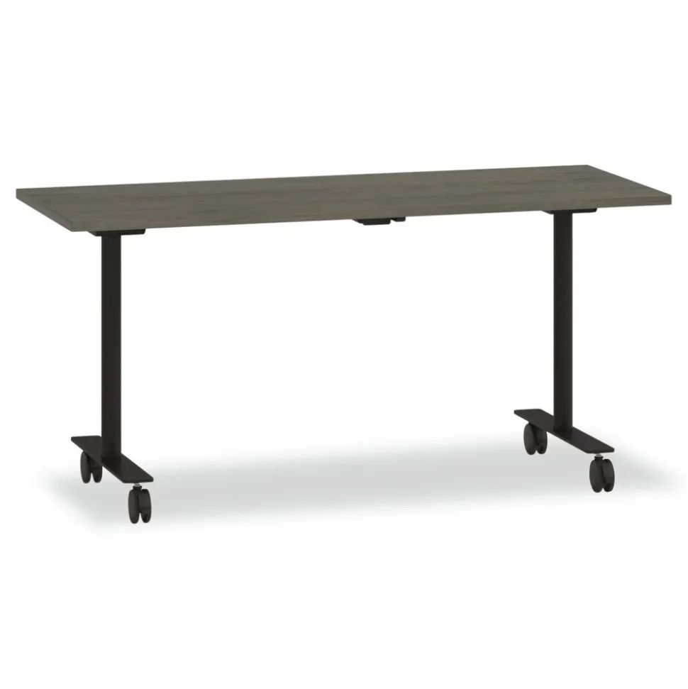 Alera 23 in. x 3 in. x 28 in. Seville Training Table Base - Black