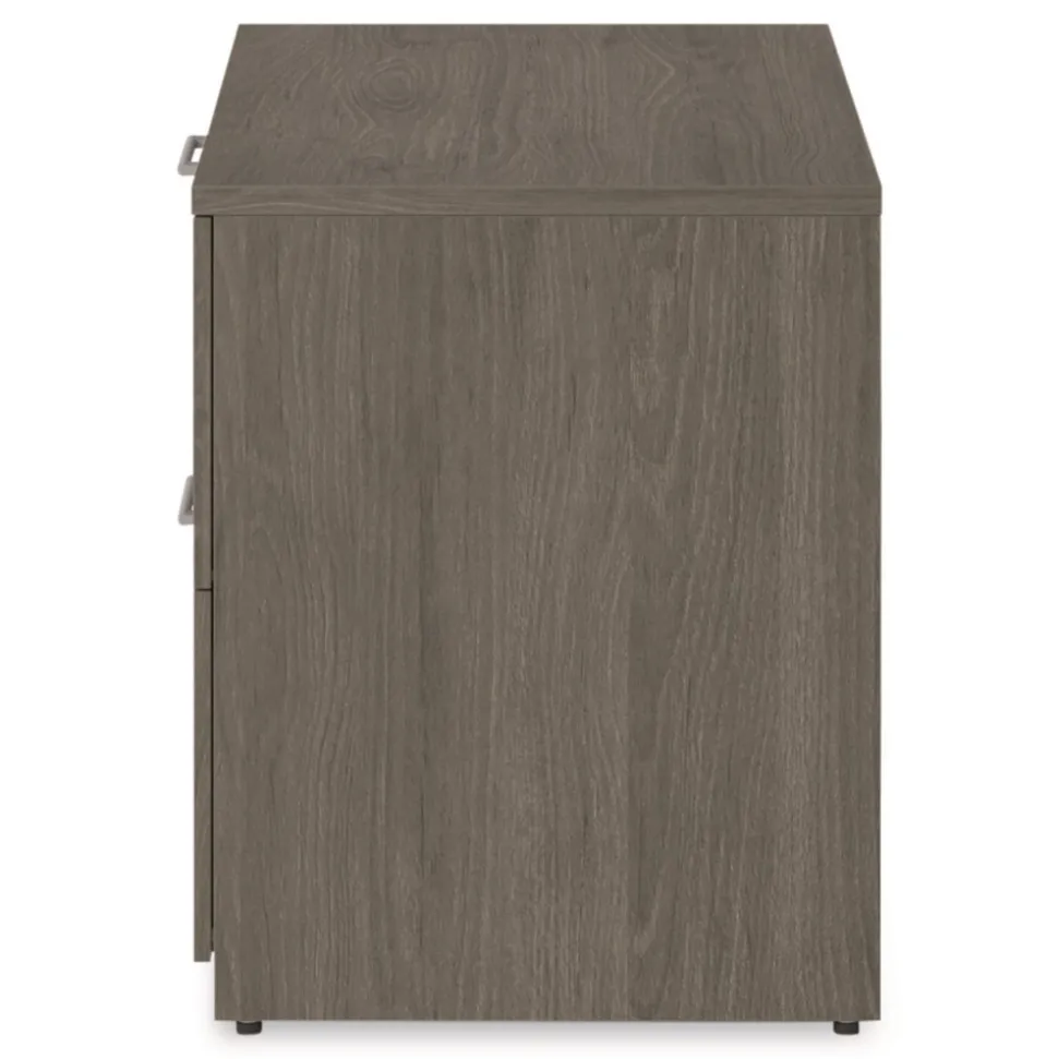 Alera 36 in. x 24 in. x 29 in. Seville Series 2-Drawer Lateral Legal File Cabinet - Walnut