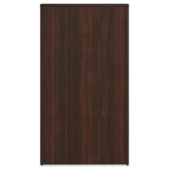 Alera 36 in. x 14 in. x 65 in. 5-Shelf Seville Bookcase - Mahogany