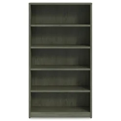 Alera 36 in. x 14 in. x 65 in. 5-Shelf Seville Bookcase - Walnut