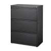 Alera 30 in. x 18.62 in. x 40.25 in. Three Legal/Letter/A4-Size File Drawers Lateral File Cabinet - Black