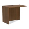 Alera 35 in. x 23.63 in. x 29.5 in. Valencia Series Reversible Return/Bridge Shell - Modern Walnut