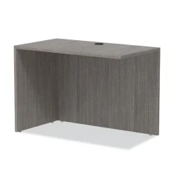 Alera 42 in. x 23.63 in. x 29.5 in. Valencia Series Reversible Return/Bridge Shell - Gray