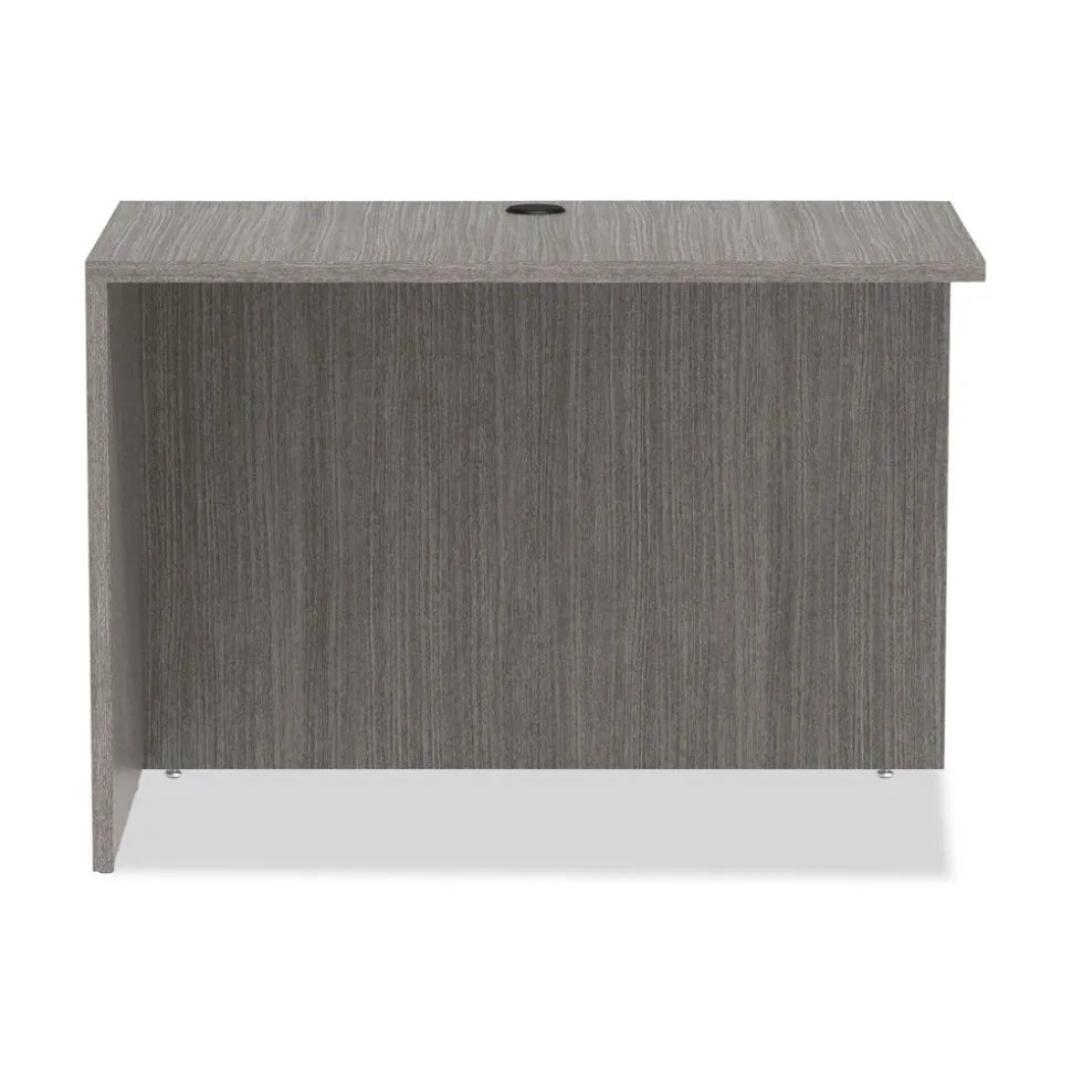 Alera 42 in. x 23.63 in. x 29.5 in. Valencia Series Reversible Return/Bridge Shell - Gray