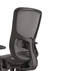 Alera ALEHL42BME18 Hollins Ergonomic Mesh Swivel Task Chair Supports Up to 275lb 18.57 to 22.54 Seat Height Black Seat/Back Black Base