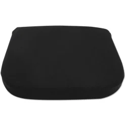Alera Cooling Gel Memory Foam Non-Slip Cover 16.5 in. x 15.75 in. x 2.75 in. Seat Cushion - Black