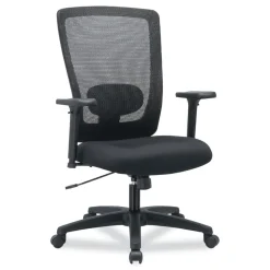 Alera Envy Series Mesh High-Back 250 lbs. Capacity Multifunction Chair - Black