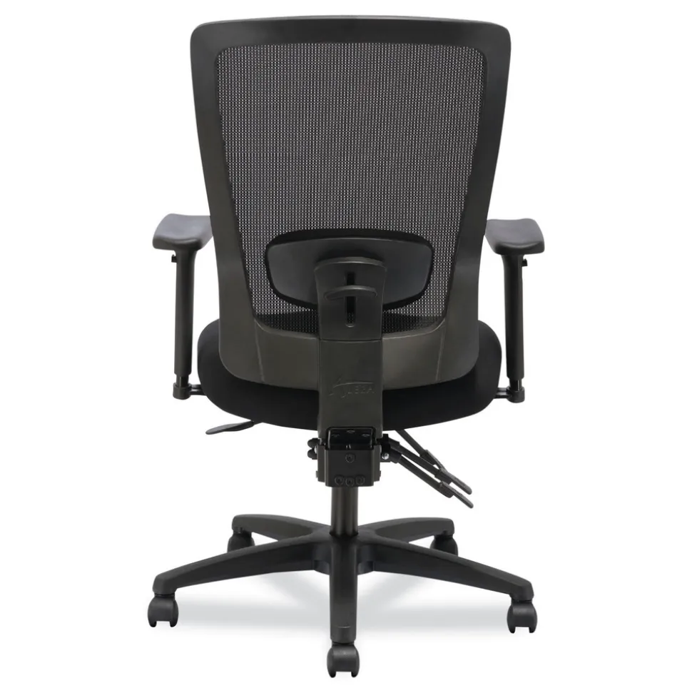 Alera Envy Series Mesh High-Back 250 lbs. Capacity Multifunction Chair - Black
