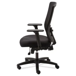 Alera Envy Series Mesh High-Back 250 lbs. Capacity Multifunction Chair - Black