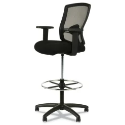 Alera Etros Series 36.13 in. Height 275 lbs. Capacity Mesh Stool - Black