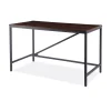 Alera Industrial Series 47.25 in. x 23.63 in. x 29.5 in. Table Desk - Modern Walnut