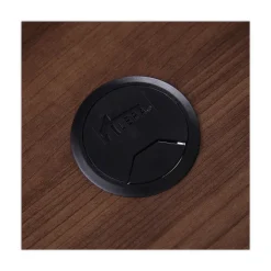 Alera Industrial Series 47.25 in. x 23.63 in. x 29.5 in. Table Desk - Modern Walnut