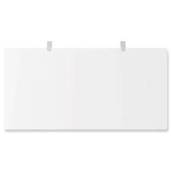 Alera Modern Teacher Series 60 in. x 24 in. x 28.75 in. Left-Side Pedestal: Box/Box/File Pedestal Desk - Charcoal Woodgrain/Gray