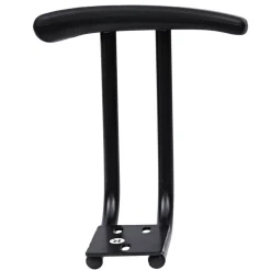 Alera Optional Fixed Height T-Arms for Essentia and Interval Series Chairs - Black (1-Pair)