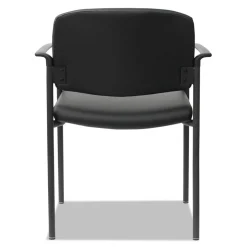 Alera Sorrento Series Stacking Ultra-Cushioned Guest Chair - Black (2/Carton)