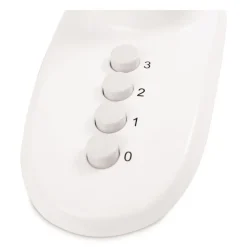 Alera 3-Speed 12 in. Plastic Oscillating Desk Fan - White