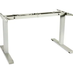 Alera 2-Stage 27.5 in - 47.25 in. High Corded Electric Adjustable Table Base - Gray