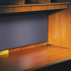 Alera Valencia Series 62-3/8 in. x 1/2 in. x 14 in. Tackboard for Open Storage Hutch - Charcoal