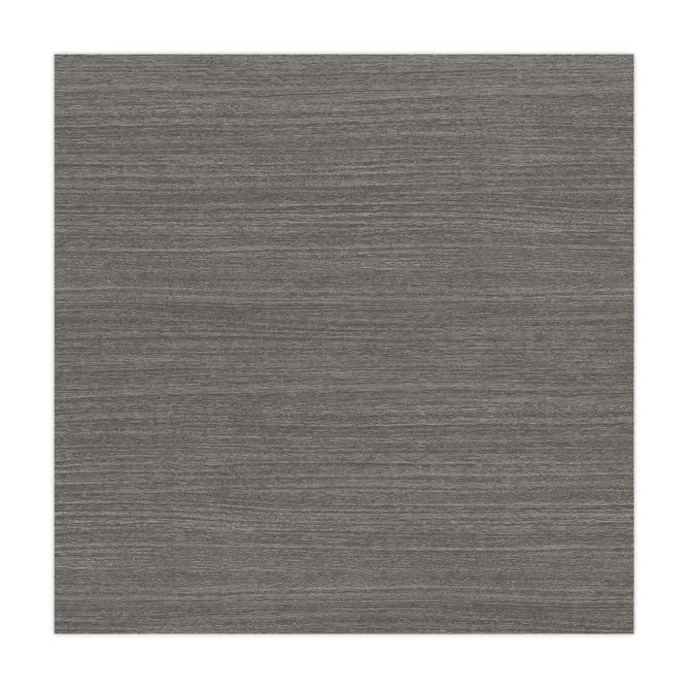 Alera Valencia Series 15.63 in. x 20.5 in. x 28.5 in. Legal/Letter 3-Drawer Full Pedestal File - Gray