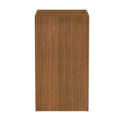 Alera VA532822WA 15.63 in. x 20.5 in. x 28.5 in. Valencia Series 3-Drawer Full File Pedestal - Modern Walnut