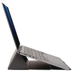 Allsop 9.5 in. x 14.5 in. x 3 in. Foldio Laptop and Tablet Stand Supports 7 lb - Black