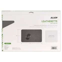 Allsop 14.2 x 8.66 x 0.25 Mouse Pad - Black