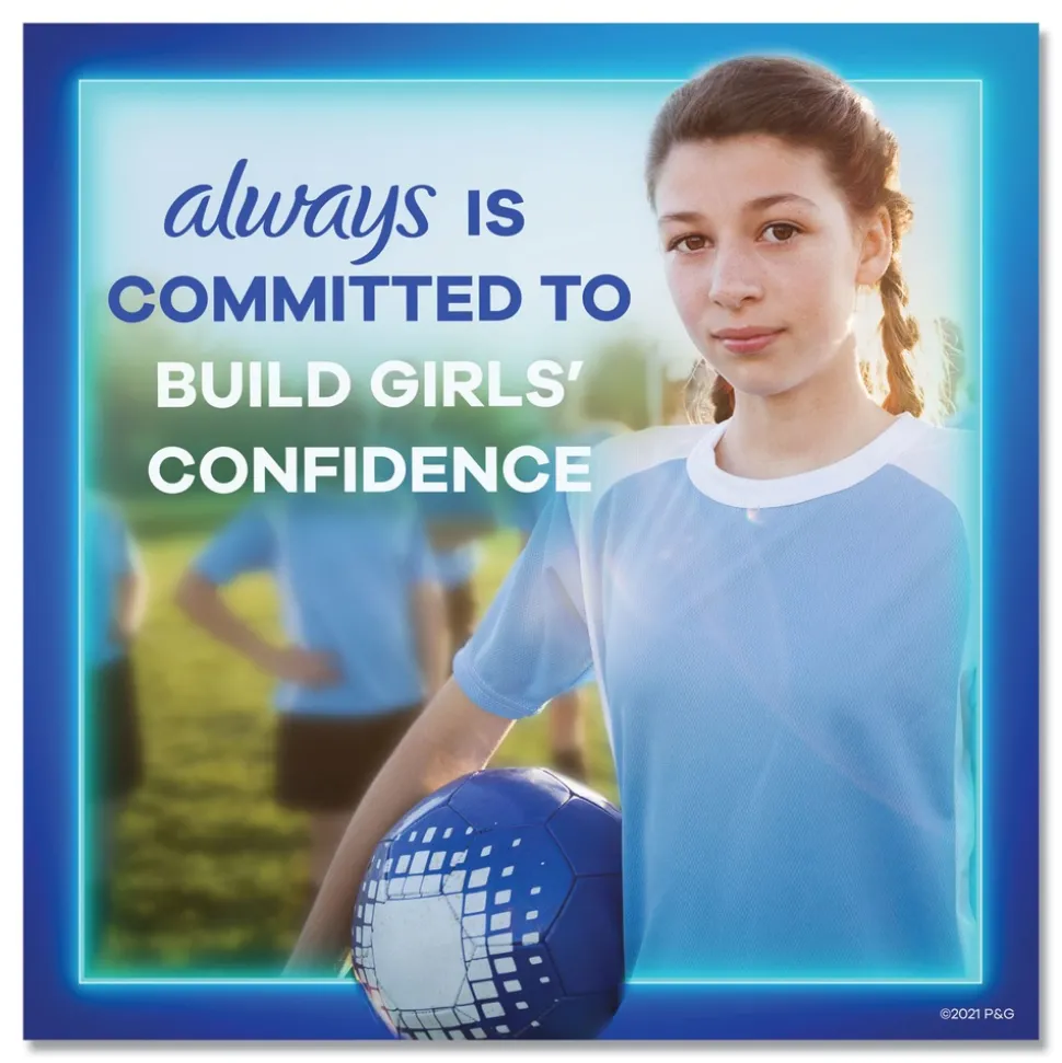 Always Size 2 Ultra Thin Super Absorbent Pads with Wings (3/Carton)