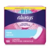 Always Thin Daily Panty Liners, Regular, 120/pack, 6 Packs/carton